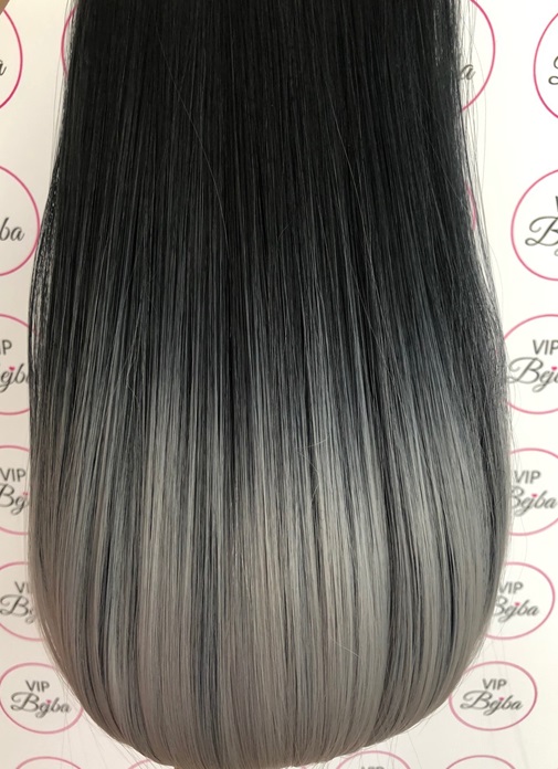 Ombre Ricci Coda Di Cavallo Estensione Con Artiglio - Foto 7