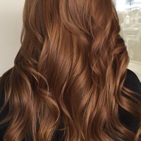 Sintetici clip-on extension di capelli a 3 fasce - ricci, marrone chiaro F6, 50 cm