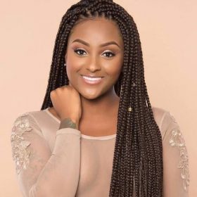 4# cioccolato scuro extension di capelli per treccine