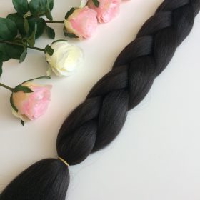 2# marrone scuro extension di capelli per treccine