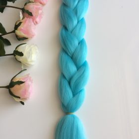 A32 pastel blue extension di capelli per treccine