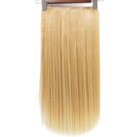 Invisibili sintetici extension di capelli - lisci, cappuccino Y5, 60cm