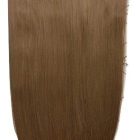 Invisibili sintetici extension di capelli - lisci, biondo scuro 18T27, 60cm