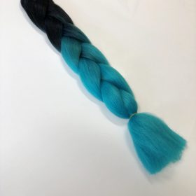 B19 black & perfect green extension di capelli per treccine