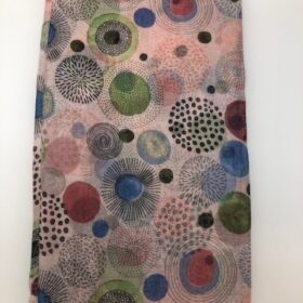 Foulard con motivi rotondi