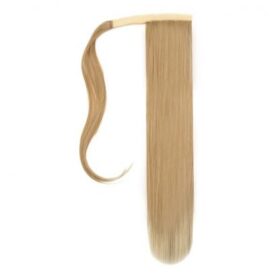 Coda sintetica BelleExtension - liscia, chiaro con meches bionde F15, 65 cm