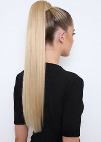 Coda sintetica BelleExtension - liscia, biondo chiaro F18, 65 cm