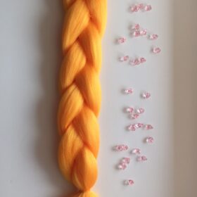 A20 orange extension di capelli per treccine
