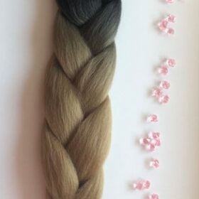 B30 nero & biondo scuro extension di capelli per treccine